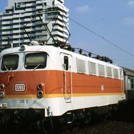 Originaldia Eisenbahn DB Ellok 141 438 Fürth