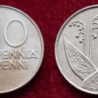 14374(1) 10 Penniä (Finnland) 1995 in unc- ................ * * * Berlin-coins * * *