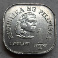 Philippinen 1 Sentimo, 1979 Münzzeichen "BSP" - Manila, Philippinen ## S15
