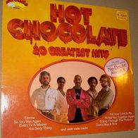 B LP Hot Chocolate 20 Gratest Hits No Doubt about it Arcarde Records ADEG100 1980