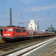 6773 | Originaldia DB Regio 110 405-8 Großsachsen-Heddesheim Bundesbahn E10