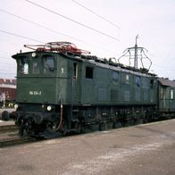 Originaldia Eisenbahn DB Ellok 116 014 Freilassing