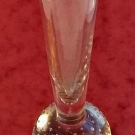 Glas Vase für eine Einzelblume Orchidee oder Rose