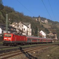 8189 | Originaldia DB 143 147-7 Bacharach Rhein DR Reichsbahn 243