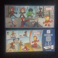 Ü - Ei Beipackzettel Marvel - Heroes / Kanada - Ukraine - SD 599