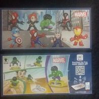 Ü - Ei Beipackzettel Marvel - Heroes / Kanada - Ukraine - SD 598