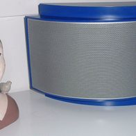 Design Lautsprecher für Wandmontage blau, kein PayPal