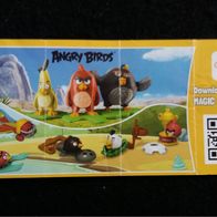 Ü - Ei Beipackzettel Angry Birds 2 / Ukraine - FS 351