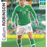 Panini Trading Card Road to Uefa EM 2020 Callum Robinson aus Irland Nr.116
