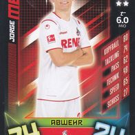 1. FC Köln Topps Trading Card 2019 Jorge Mere Nr.640