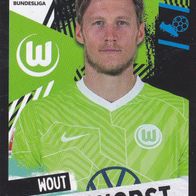 VFL Wolfsburg Topps Sammelbild 2021 Wout Weghorst Bildnummer 427