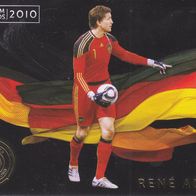 Panini Trading Card Fussball WM 2010 DFB Team Card Rene Adler Nr.29