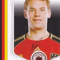 Panini Trading Card Fussball WM 2010 DFB Team Card Manuel Neuer Nr.4