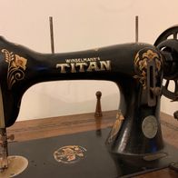 Alte Nähmaschine Winselmann Titan