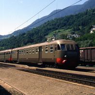 Originaldia Eisenbahn FS Italia Ellok/ Triebwagen 840 036 Waidbruck