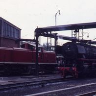 Originaldia Eisenbahn DB Dampflok 044 276 und 290 290 Regensburg