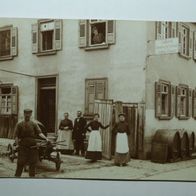 Pliezhausen (???): Küferei Julius Bauer, Foto-Ak um 1910