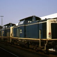 Originaldia Eisenbahn DB Diesellok 211 050 mit Dieselanhang in Hof