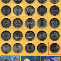 2021 27 verschiedene 2 Euro Gedenkmünzen NEU und UNC