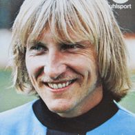 Autogrammkarte Wolfgang Kleff Borussia Mönchengladbach 70er