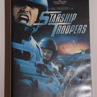 Videokassette (VHS) "Starship Troopers" Science-Fiction-Actionfilm