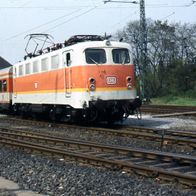 Originaldia Eisenbahn DB Ellok 141 436 Düsseldorf
