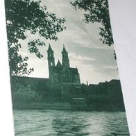 AK / Ansichtskarte : Magdeburg Dom-Silhoutte : gelaufen 1939 ohne Marke