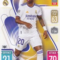 Real Madrid Panini Trading Card Champions League 2021 Vini JR. Nr.242