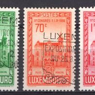 Luxemburg 1936 gestempelt 290-294
