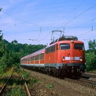 6599 | Originaldia DB Regio 110 405-8 Oberhaun Bundesbahn E10