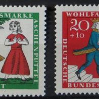 Wohlfahrtsmarken Deutsche Märchen 4 Postwertzeichen Briefmarken Postfrisch