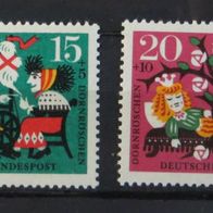 Wohlfahrtsmarken 4 Deutsche Märchen Postwertzeichen Briefmarken Postfrisch