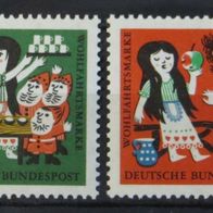 4 Stk Wohlfahrtsmarken Deutsche Märchen Postwertzeichen Briefmarken Schneewitchen