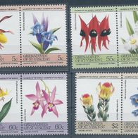 St Vincent (Grenadinen) MiNr. 381 - 388 postfrisch, Blumen (3634)