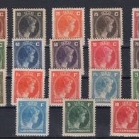 Luxemburg Charlotte postfrisch/ Falz komplett 347-369