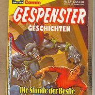Gespenster Geschichten Nr, 32 , Bastei Comic Taschenbuchformat, (Zustand 1-2)