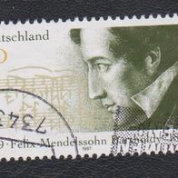 BRD Sondermarke " Felix Mendelssohn " Michelnr. 1953 o