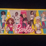 Ü - Ei Beipackzettel Barbie Traumberufe EN 410A