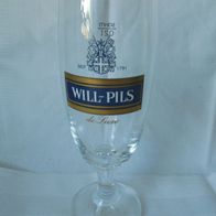Bierglas - Will-Pils, de Luxe, Biertulpe, Pilsglas, Stilglas, 0,2l