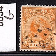 H011 Niederlande Mi. Nr.34 b - Königin Wilhelmina o <