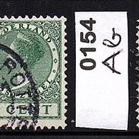 H012 Niederlande Mi. Nr. 151 A + 154 Ab - Königin Wilhelmina o <