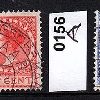 H013 Niederlande Mi. Nr. 154 Ab + 156 A - Königin Wilhelmina o <