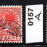 H015 Niederlande Mi. Nr. 154 Ab + 157 A - Königin Wilhelmina o <