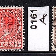 H016 Niederlande Mi. Nr. 154 Ab + 161 A - Königin Wilhelmina o <