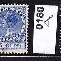 H017 Niederlande Mi. Nr. 156 A + 180 A - Königin Wilhelmina o <