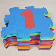 XXL Puzzlematte Kinderteppich Spielteppich Spielmatte Schaumstoffmatte Zahlen