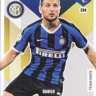 Inter Mailand Panini Trading Card Fifa 365 Jahr 2020 Danilo D´Ambrosio Nr.234