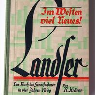 Buch Landser Im Westen viel Neues! R. Kröner