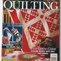 Zeitschrift Quilting Holyday stocking, Wild goose