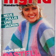 Ingrid 1983-01 Retro-Chic Handarbeiten Pullis Jacken Frühling pastell